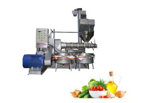 Wholesale 400 - 750kg/H High Oil Yield Screw Oil Press Machine Alloy Materials from china suppliers