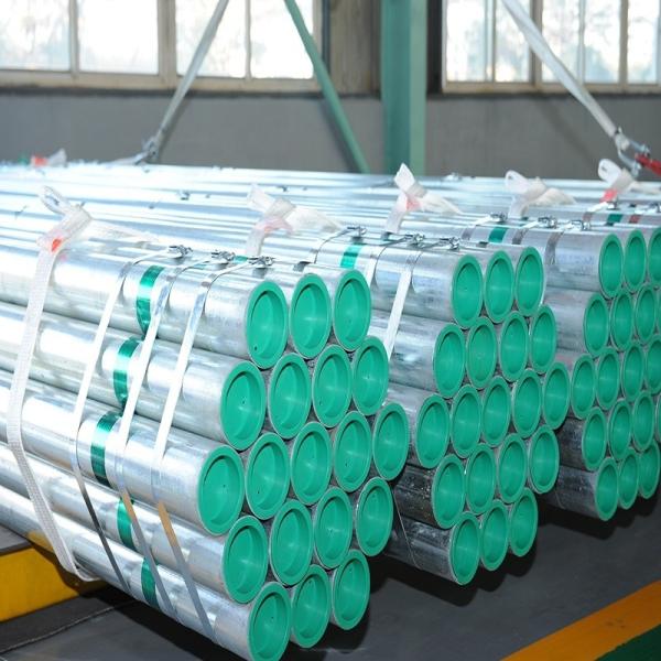 Seamless ERW Sch 40 80 Carbon Steel Hot Dip Galvanized Steel Pipe Welded 6M Tube