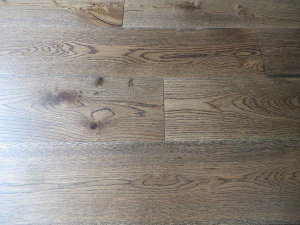 Brown stained European Oak Engineered timber flooring, wood flooring supplier &