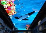 Indoor Rental Advertising Ceiling LED Display/High Resolution LED Screen/Energy