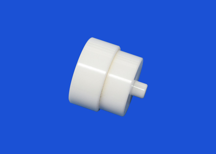 Purity 95% High Precision White Color Zirconia Ceramic Parts Customized Dimension