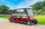 Steel Chassis 24KM/H 8 Seater Club Cruiser Electric Golf Carts