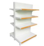 Steel supermarket shelves gondola shelving double-sided supermarket shelves
