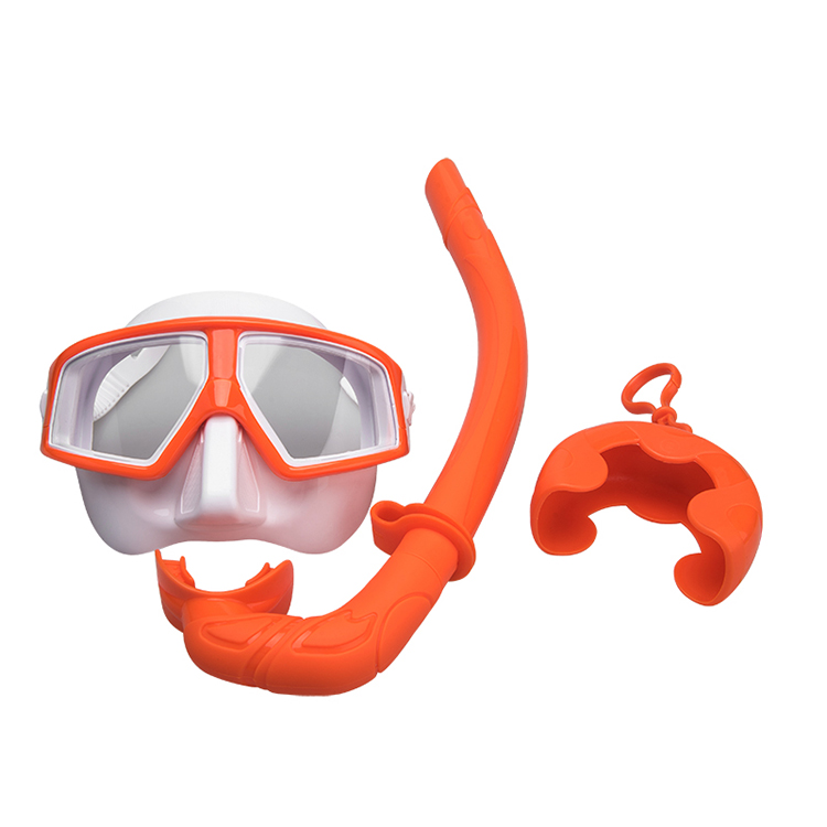 Universal Black Pink Snorkel Mask Set Breathing Tube anti fog