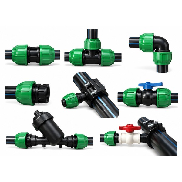 Precision Greenhouse Irrigation System: Automatic Drip & Micro-Sprinkler Piping Layout