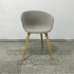 Hay about A Chair with fabric upholstery