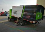 Outdoor DFAC Road Cleaning Vehicle , Street Washing Truck With 5000L Refuse 800L