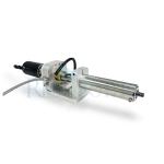 Ultrasonic soldering bonds glass titanium stainless steel ceramics