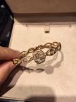 PIAGET brand jewelry Piaget Rose bracelet in 18K white gold set with 190