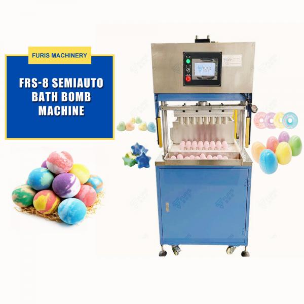 Quality Factory Semi Auto Touch Screen Operation China Bath Salt Bath Bomb  Press Machine Hydraulic Four Column Press for sale