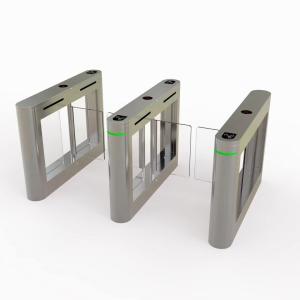 Wholesale Bidirectional SUS 304 Waist Height Turnstile 35P/m from china suppliers