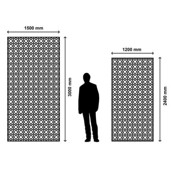 Decorative Stainless Steel Ceiling Panel with Customizable Perforated Patterns
