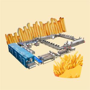 Wholesale Electronic Frozen French Fries Production Line Food Grade 304 Stainless Steel from china suppliers