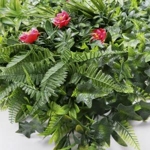 Wholesale Backyard Artificial Green Walls , Anti UV Boxwood Greenery Wall from china suppliers