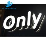 Storefront Business 3D acrylic Led Logo Letter Signs Illuminated Channel Letters