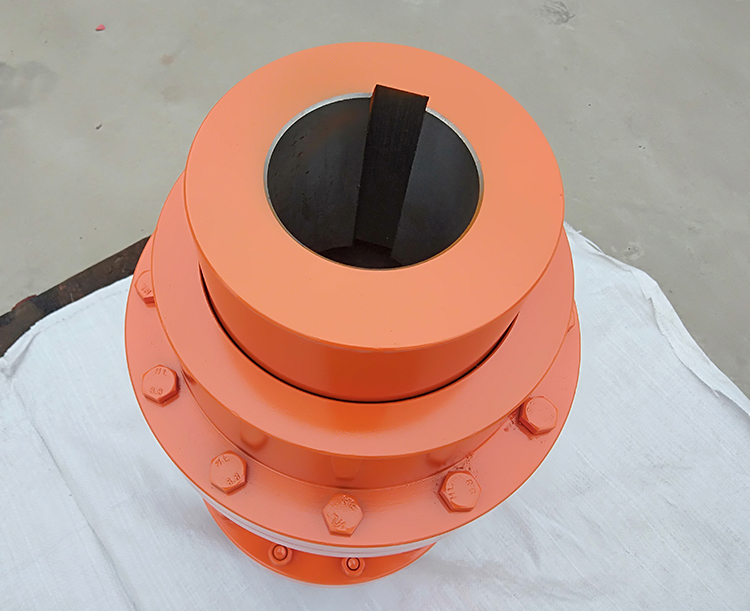 High Quality WGT Type model middle set connection Drum Shape Gear flexible shaft Coupling With Intermediate Sleeve