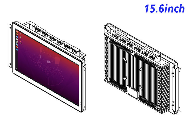 15.6-Inch Linux Screen for Retail Kiosks and Digital Signage