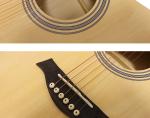 Cheap Handmade Acoustic Practice Guitar 38'' for beginer OEM Provided Paisen