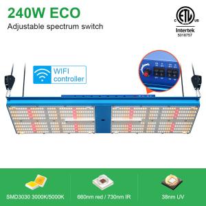 Wholesale 80x80 Grow Tent SMD3030 240w Indoor LED Plant Light UV IR RED from china suppliers