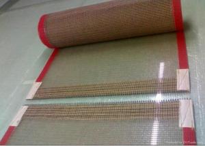 Wholesale Weather Resistant PTFE Fabric , 0.5×1mm PTFE Mesh Belt Premium Grade from china suppliers