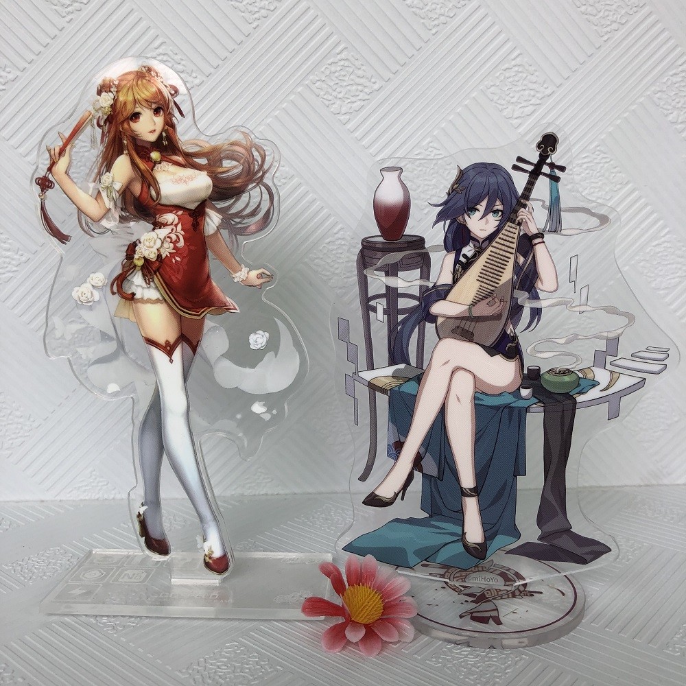 Offset Printing Anime Acrylic Standee Clear Printed Character Stand