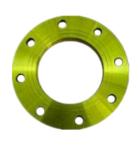 12 Inch Pipe Carbon Steel Plate Flanges , DIN PN16 Pipe Plate Flange Class 600