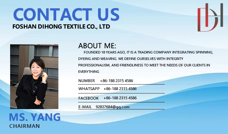 Custom Breathable Eco-Friendly Lightweight Polyester Jacquard Fabric