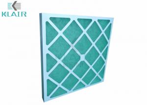 China Disposable Panel HVAC Air Filters With Progressively Fiber Glass Mat Media on sale