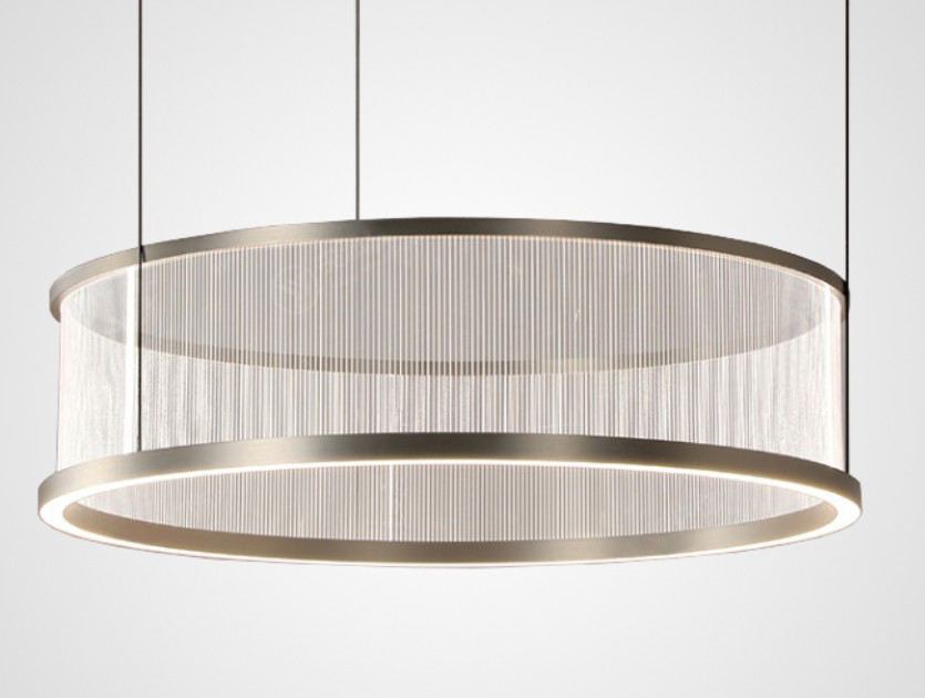Italian minimalist living room main light modern simple hall light designer 2024 new restaurant light bedroom room light