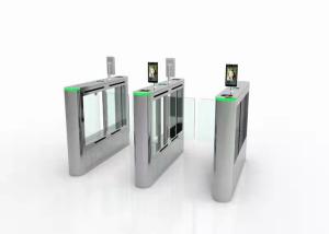 Wholesale BLDC Facial Recognition Pedestrian Swing Barrier Gate 10mA 180 Degree from china suppliers