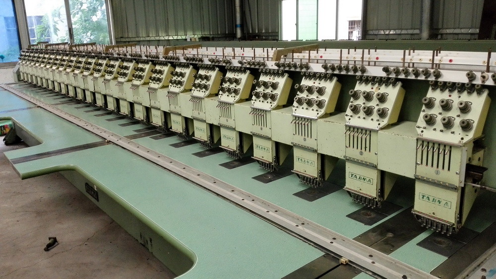 Six Needles Tajima 2Nd Hand Embroidery Machine With CE Certificate
