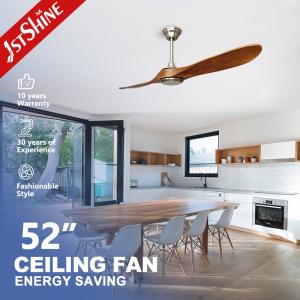 Wholesale 6 Speeds Low Noise DC Motor Ceiling Fan With 2 Solid Wood Blades from china suppliers