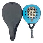 Customized Logo Rocket Padel Rackets Fiberglass For Outdoor Sports