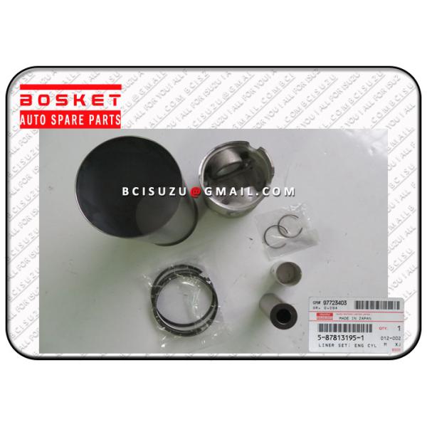 5-87813195-0 OEM Isuzu Liner Kit Set For Nkr55 4JB1 5878131950 5878131960