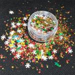 OEM Christmas Glitter Heart Flower Shaped Chunky Nail Art Face Body DIY Crafts