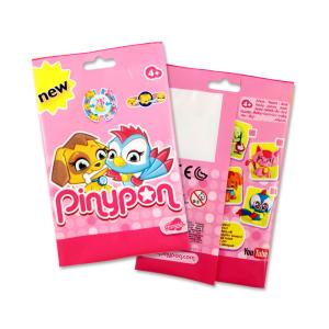 Wholesale Custom printing heat seal customized color little things plastic bags with hanging hole OPP gift jewelry packaging bags from china suppliers