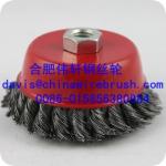 Twist Knotted Wire Cup Brushes