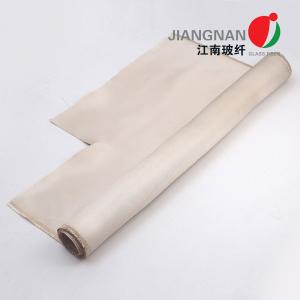 China 1200g Silca High Temperature Fiberglass Cloth 12H Satin For Welding Protection Blanket on sale