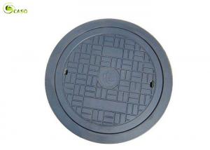 China Cast Iron Drain Grate Round Decorative EN124 Manhole Covers Circular Frame on sale