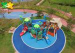 Unique Kids Outdoor Playground Equipment Pirate Ship Shaped For Little Titkes