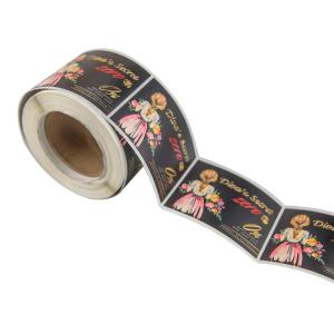 Wholesale Waterproof Self Adhesive Sticker Labels Wine Bottle Custom Logo Printing from china suppliers