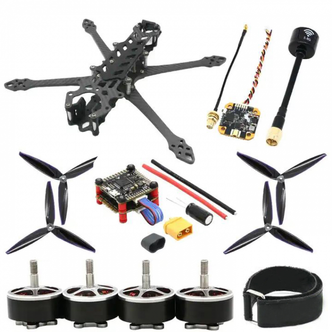 MARK4 7 Inch Drone FPV 2Kg Payload 5.8G VTX 9KM 1.2G 2 7