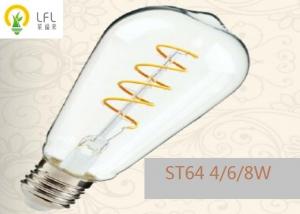 Wholesale Transparent Glass Decorative LED Bulbs With Nickel Base Prevents Corrosion 200lm from china suppliers
