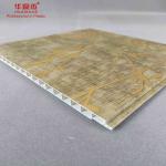 Colored Pvc Wall Panel Laminated For Living Pop Room Resist Erosion