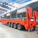 Steel 4 Axle 60 Tons Draw Bar Hydraulic System Kit Parts Low Bed Semi Trailer