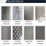 Small Hole Perforated Stainless Steel Sheet For Fencing 1219 x 2438mm
