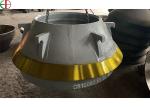 Lost Foam Casting Crusher Wear Parts , High Manganese Steel Mortar Wall