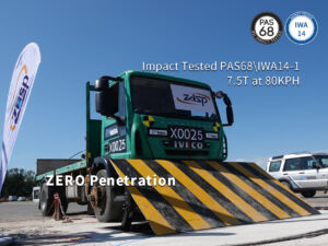 Durable Hydraulic Road Blocker Ip67 Protection With 5.5kw Rated Power