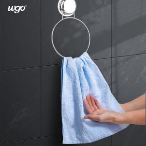 China Stainless Steel Bath & Kitchen Towel Round Holder Suction Mounted Bath Towel Ring Height on sale