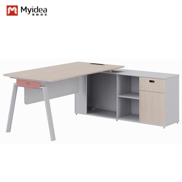 Support customization Foshan factory Myidea Modern 4 Person Office Furniture